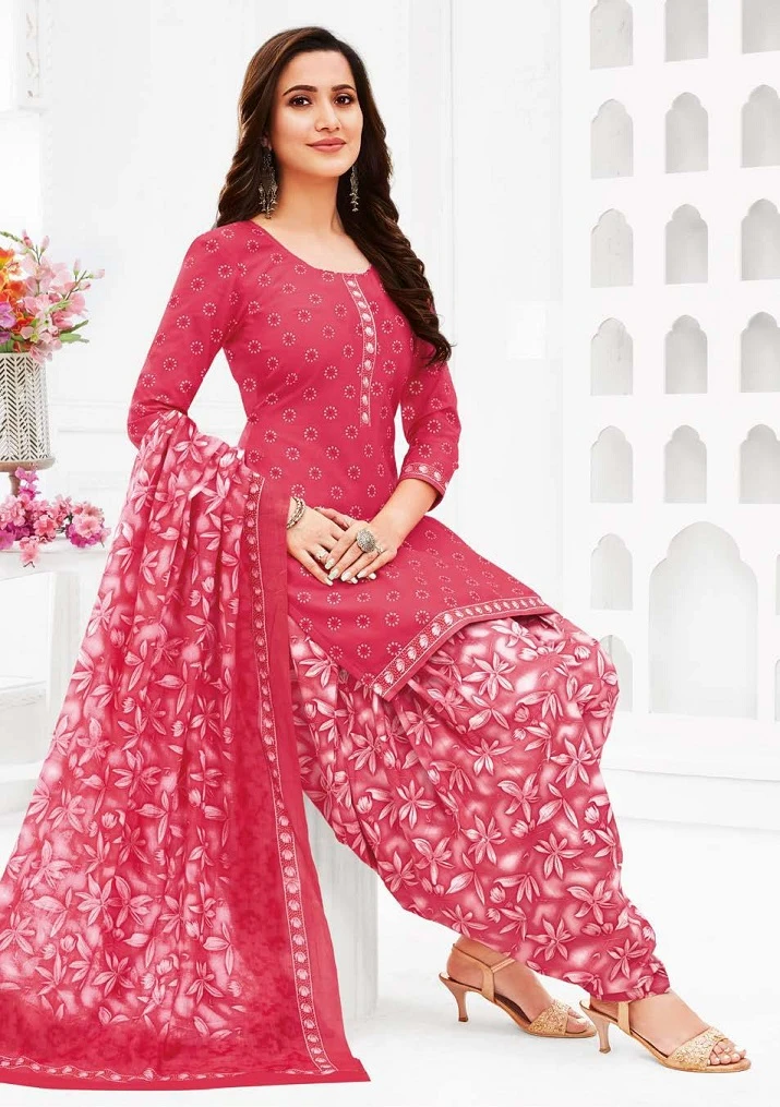 Ganpati Payal Vol 8 Pure Cotton Wholesale Salwar Suit Catalog — Wholesale Salwar Suits, Ganpati wholesale from Surat - Gallery Image 4